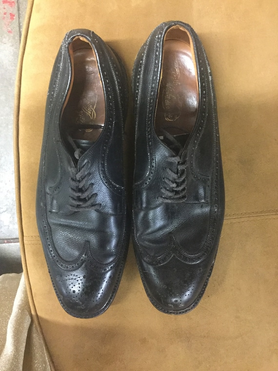 Wingtip Mens Black Shoes