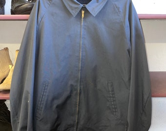 1950s Navy Blue Sir Jac Scotchguard Work Jacket