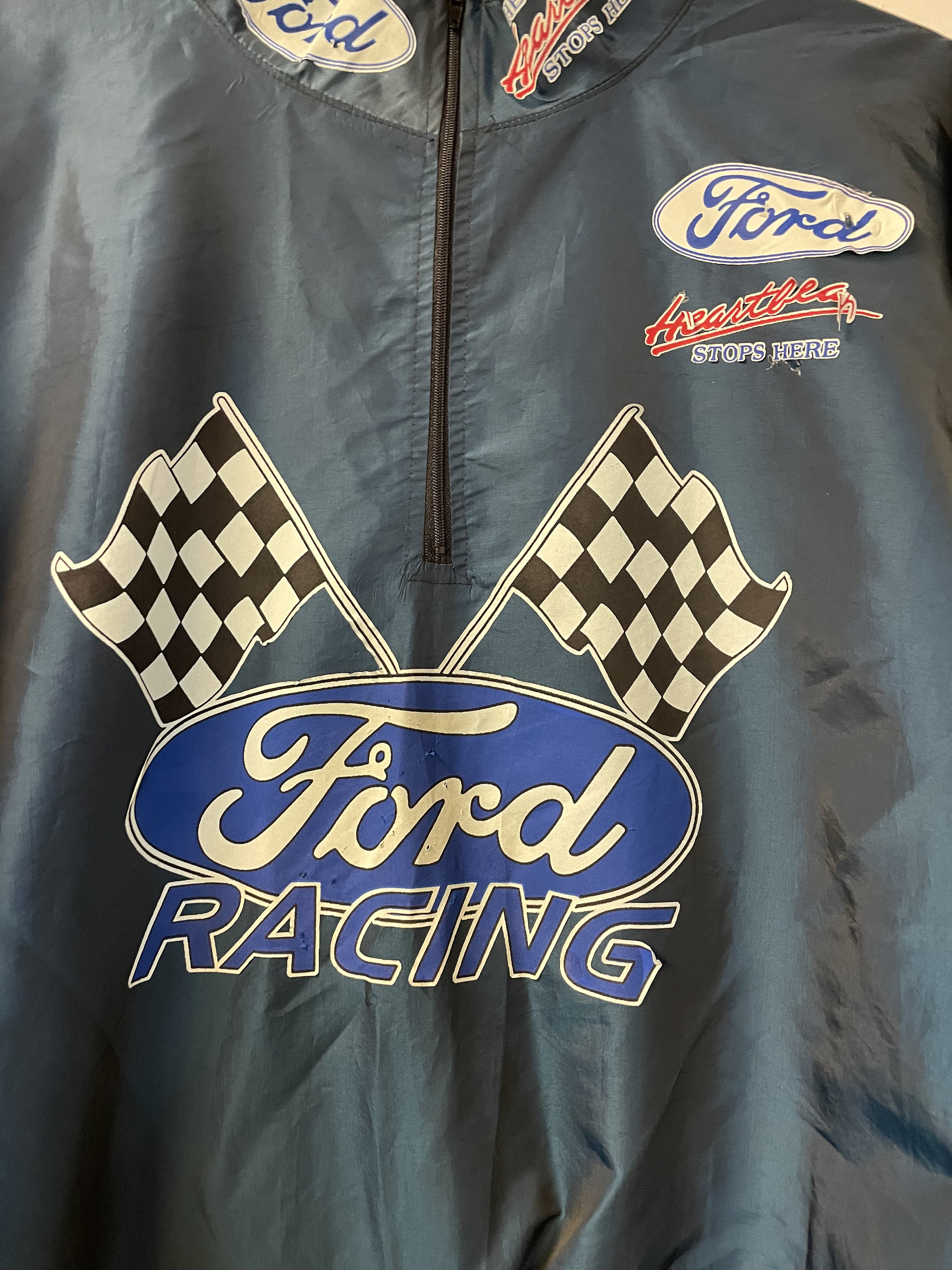 1980s Ford Racing Windbreaker Jacket - Etsy 1980s Ford Racing Windbreaker Jacket - Etsy