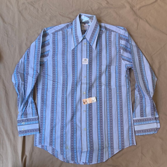 1970s Deadstock Long Sleeve Button Up