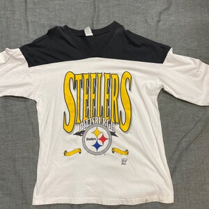 Koszulka z grafiką Pittsburg Steelers z 1980 r.