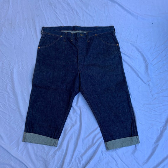 1960s Deadstock Maverick Indigo Denim Shorts