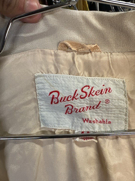 ジャケット・アウター BUCK SKEIN BRAND / 50's rayon jacket 1950s Men's Buck Skein Brand Soft Jacket - Etsy