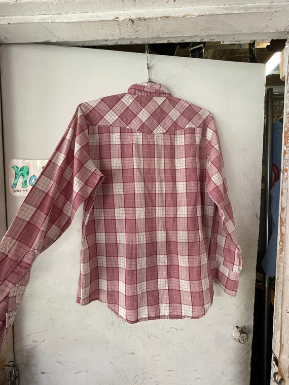 1980s Western Peral Snap Button Up - image 3