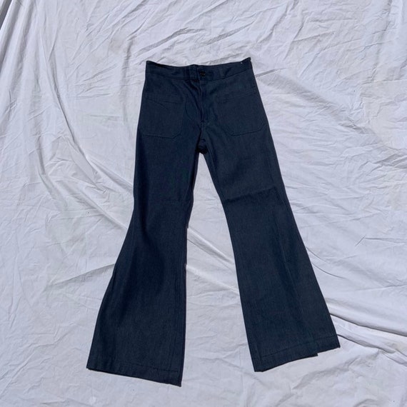 1970s (Unused!) Dungaree Deadstock Bell Bottoms