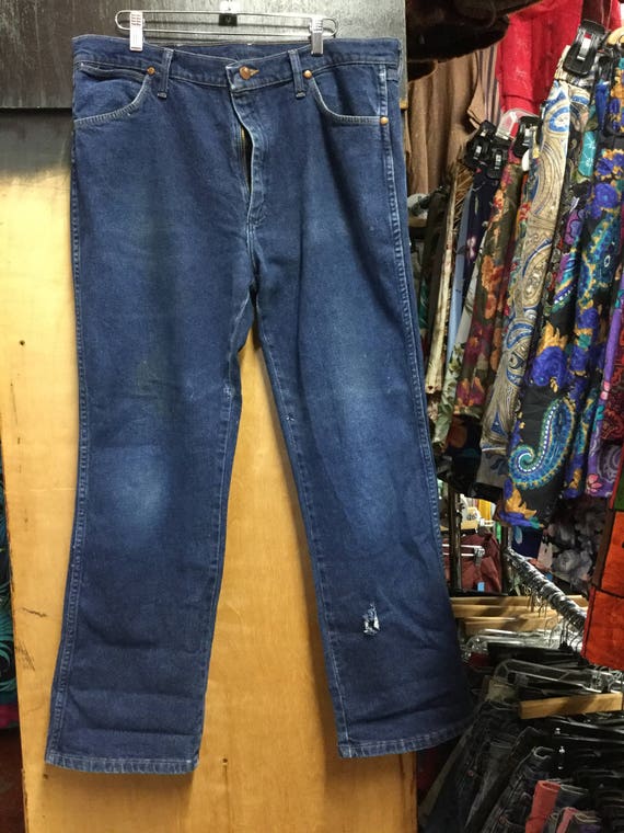 Wrangler mens blue jean