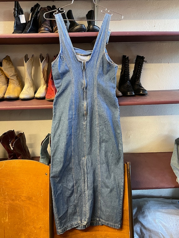 Vintage Overall Dress