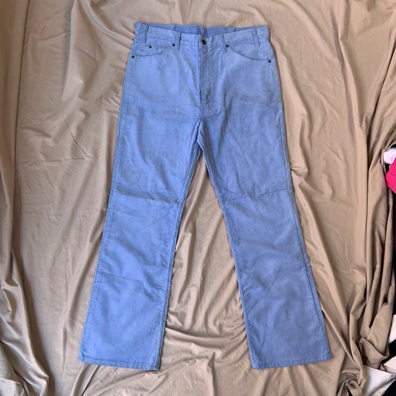 blue corduroy pants