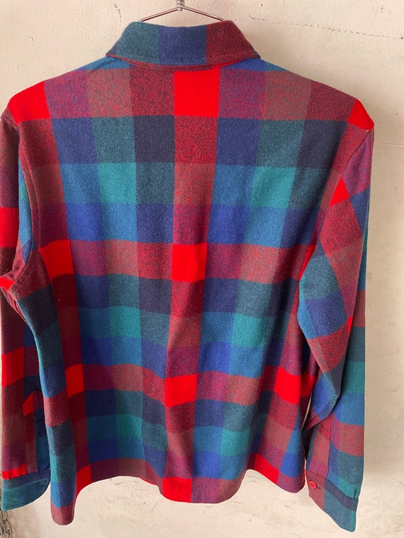 Ladies Wool Pendleton Shirt - image 4