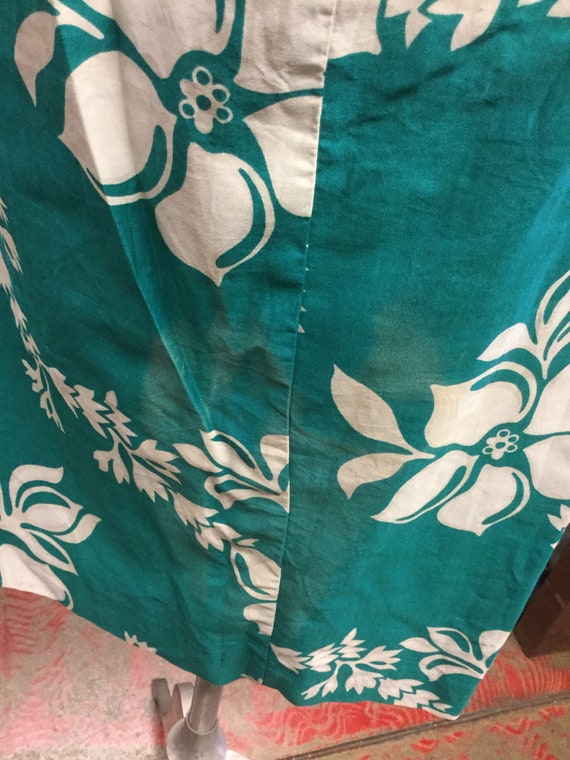 Halter 1960’s Hawaiian Sarong Dress - image 6