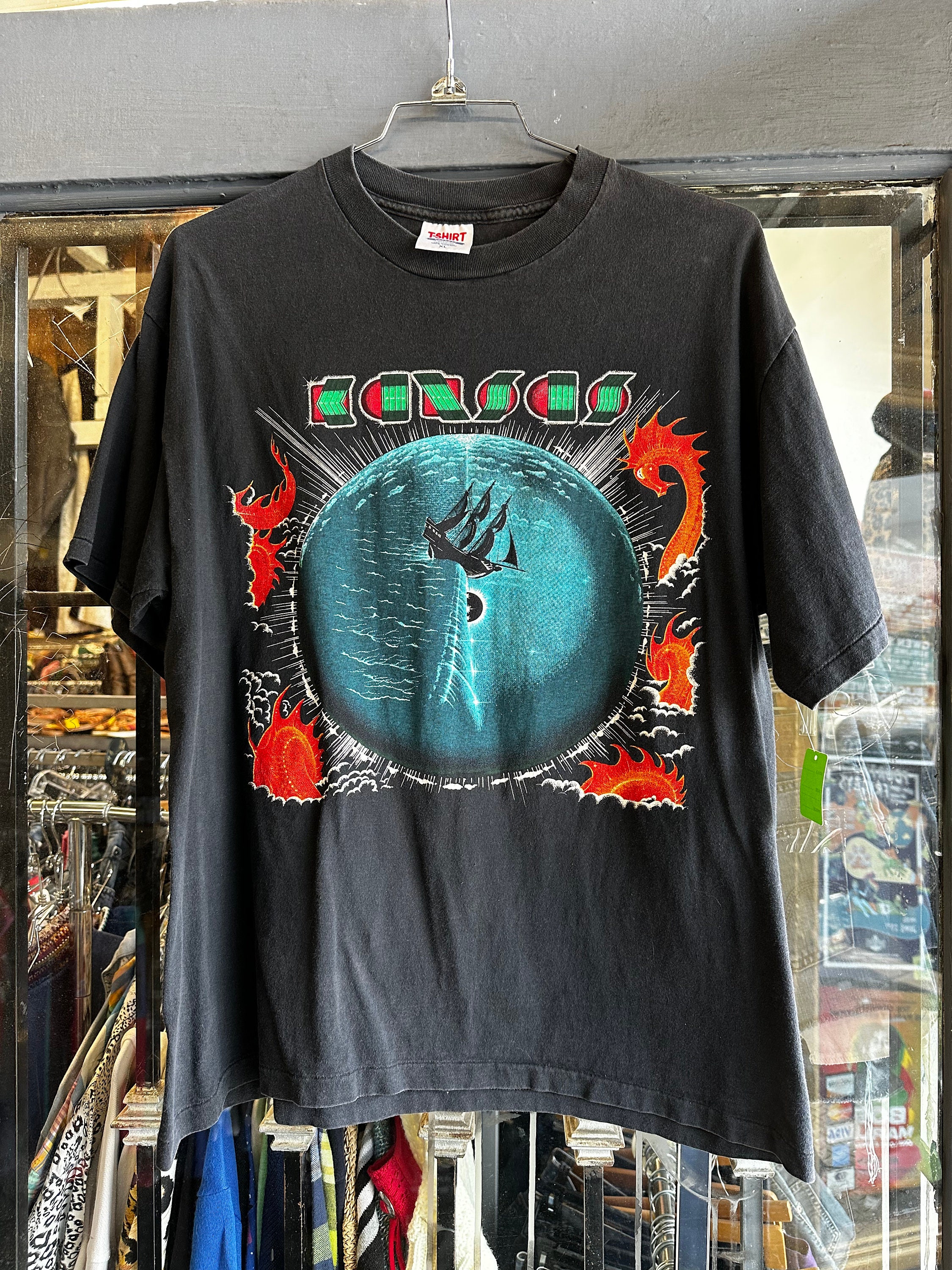 Shah pint bjærgning 1990s Kansas Band Tee - Etsy