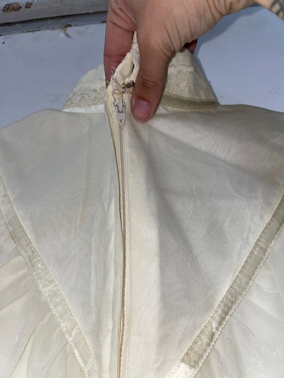 1970s Gunne Sax Style Wedding dress - image 8