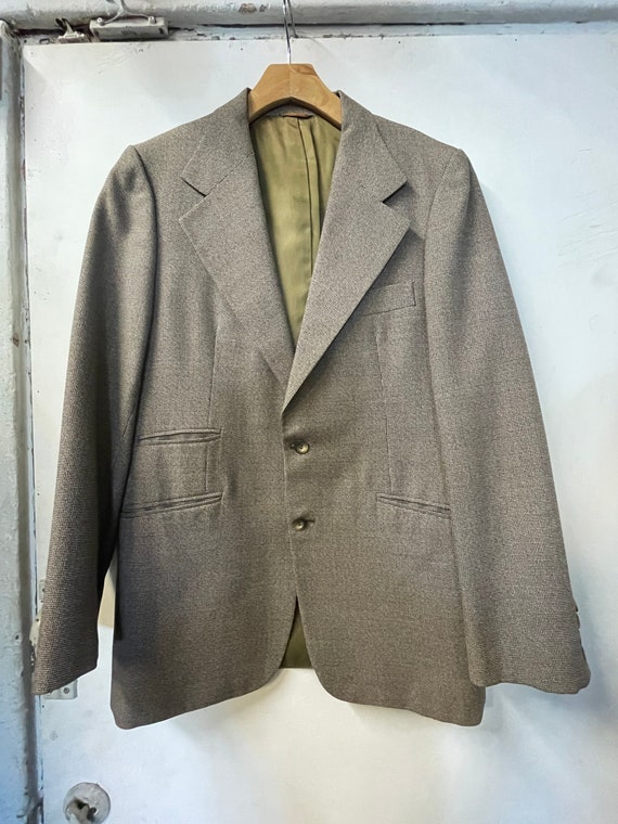 1970s Pierre Cardin Harris Frank Tweed Blazer - Gem