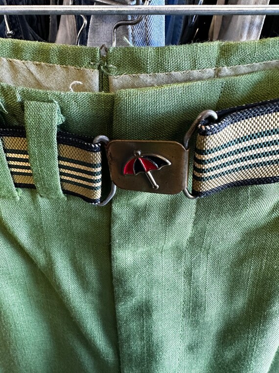 1960s Arnold Palmer Golf Pants With Belt - image 3