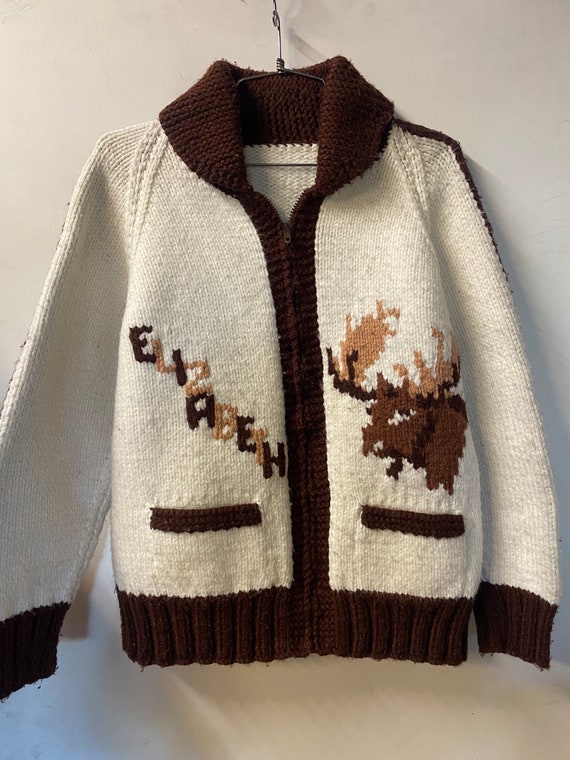 1980s Cowichan Knit Sweater