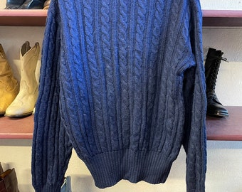 1950s 100% Wool Blue Catalina V-neck Sweater. - Etsy
