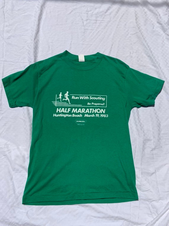 1983 Green Huntington Beach Marathon T-Shirt