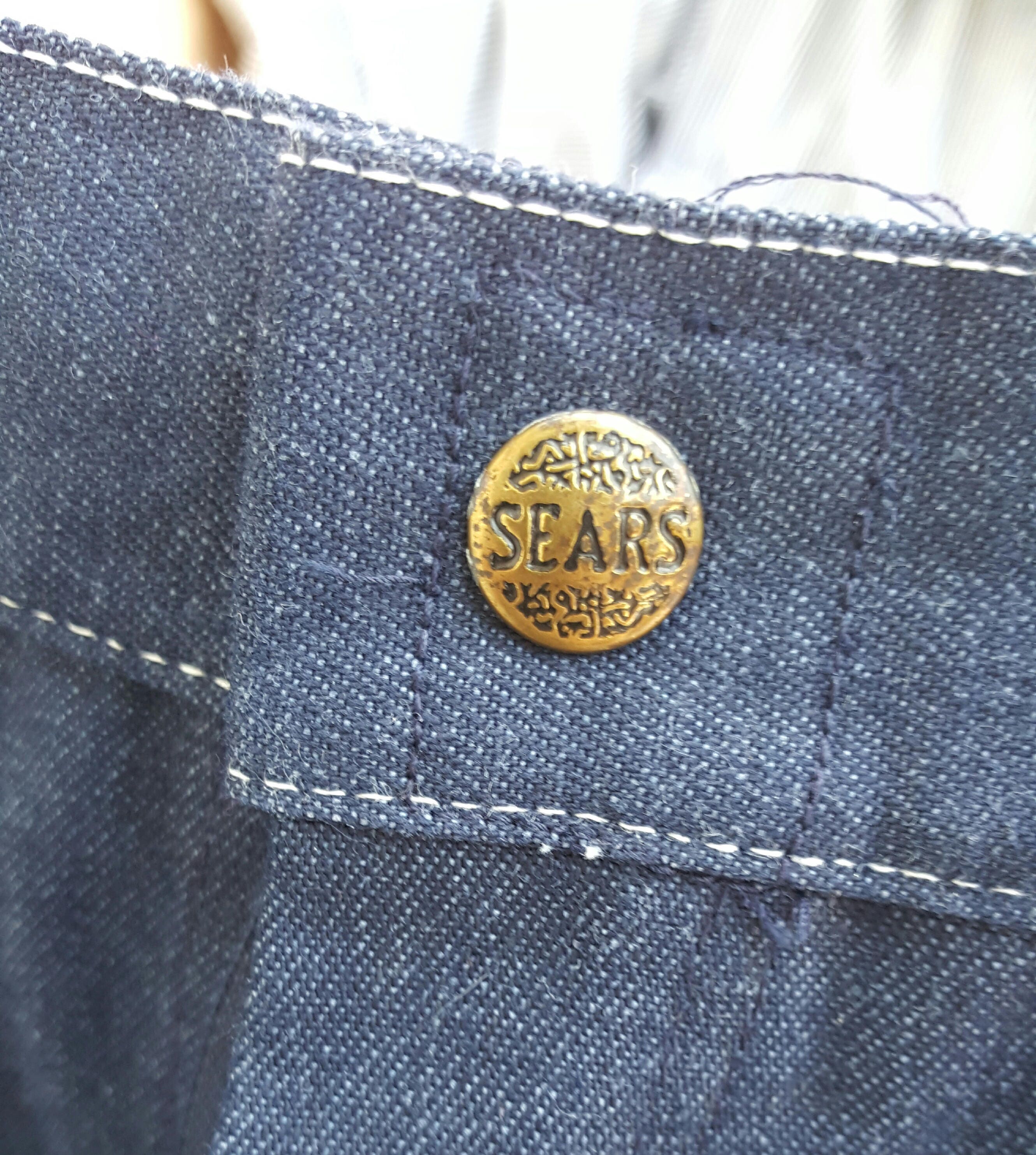 1960's 1970's DEADSTOCK Sears Jeans // Carpenter // - Etsy