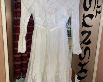 1970s Gunne Sax Childrens Dress