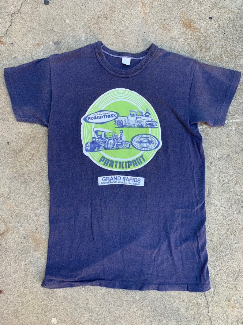 Vintage 1970s Soft Thin Grand Rapids Auto Show Iron On Tee