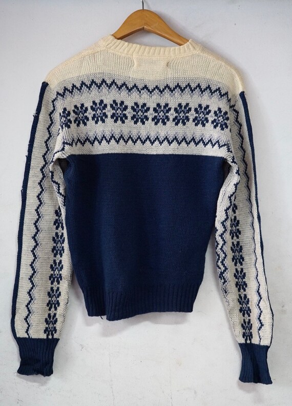 1960’s Ski Sweater 100% Wool - image 2