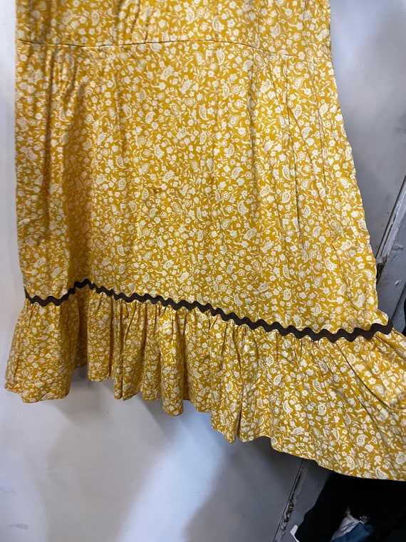 1950s yellow Square Dancing Dress - image 3