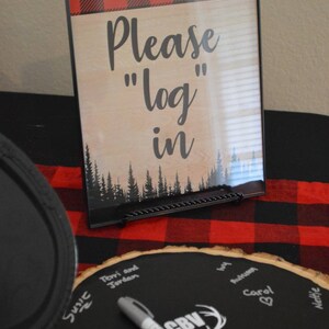 Buffalo Plaid Baby Shower -baby Shower Printable - Baby Shower Watering ...