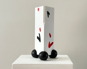1980s – Limited edition Post Modern vase by Heide Warlamis - Vienna Collection 78 of 500