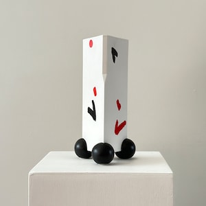 1980s – Limited edition Post Modern vase by Heide Warlamis - Vienna Collection 78 of 500
