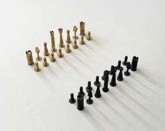 1950s – Carl Auböck brass chess set