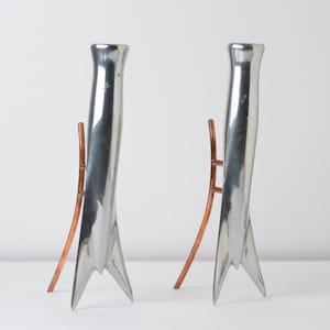 1960– Pair of Space Age Candlesticks