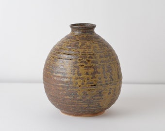 1960s– Janka Raku Pottery Vase