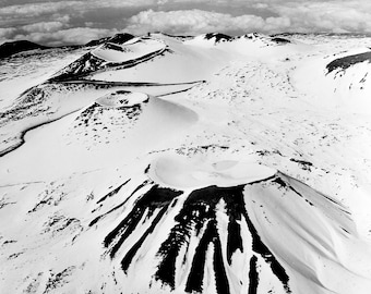 Mauna Kea Photo Old Hawaii  Warren Roll  print.