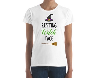 Resting Witch Face - Women's short sleeve t-shirt