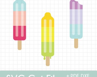 Rocket Popsicles (3 pack) - SVG Cut File Bundle