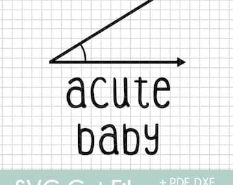 Acute Baby - SVG Cut File Bundle