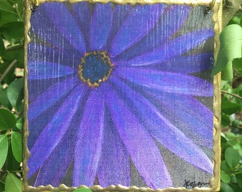 Purple Daisy ornament