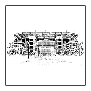 Bryant Denny Stadium black