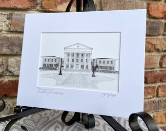 Lyceum matted print