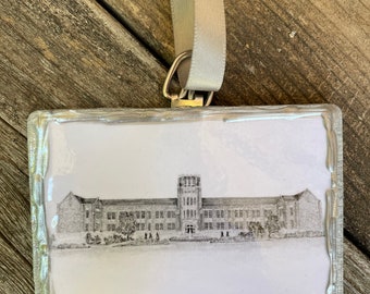 Angle Hall ornament