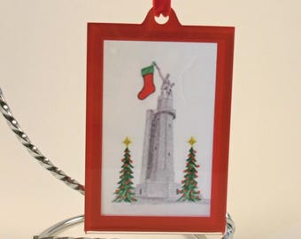 Vulcan Christmas ornament
