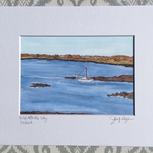 Wild Atlantic Way matted print