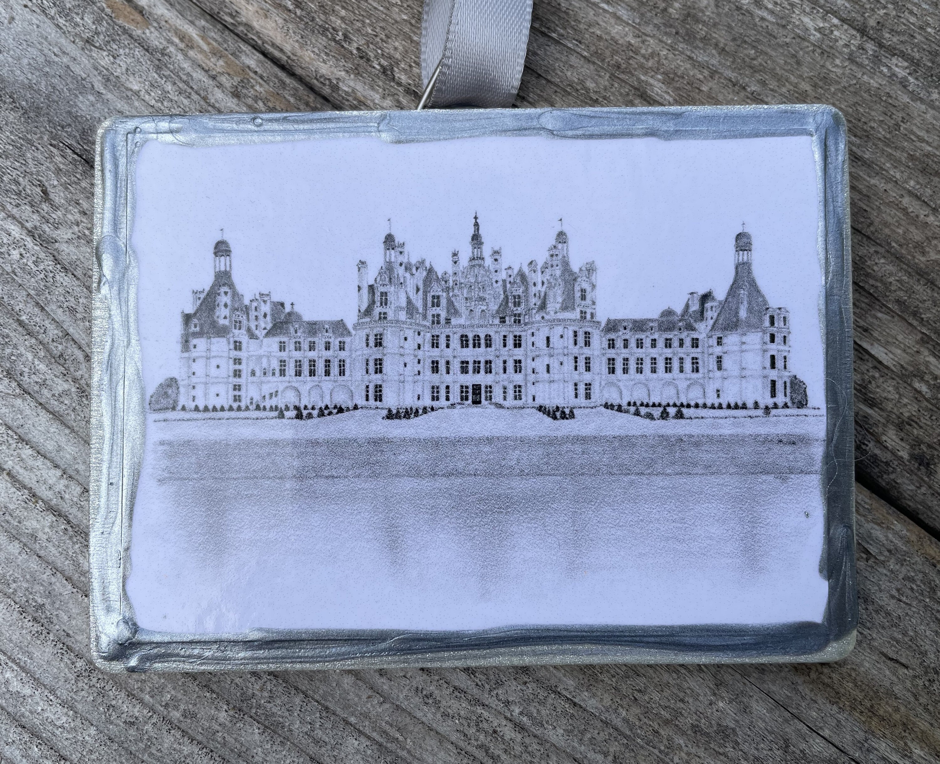 Chateau De Chambord Ornament - Etsy