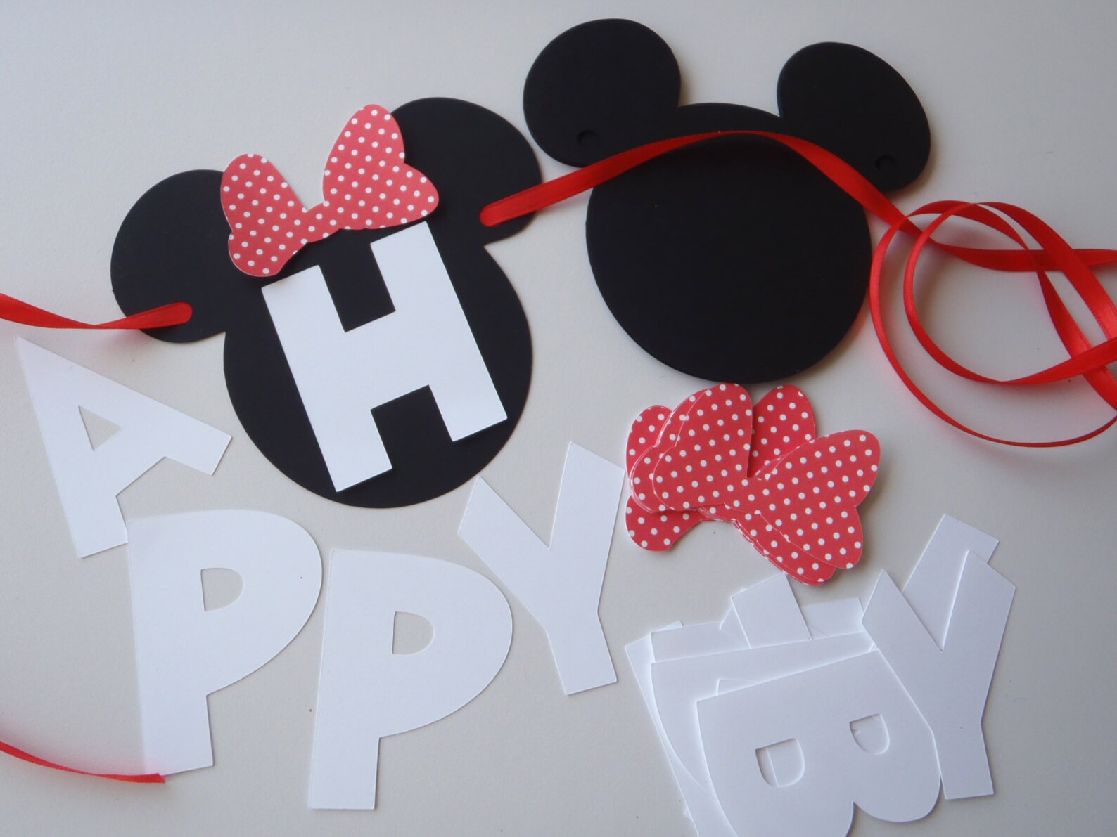 Гирлянда минни маус своими руками