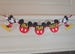 Mickey Mouse Birthday Party Banner/Oh, Two-Dles / 2nd Birthday Party Decorations/Mickey Mouse Clubhouse Banner by FeistyFarmersWife