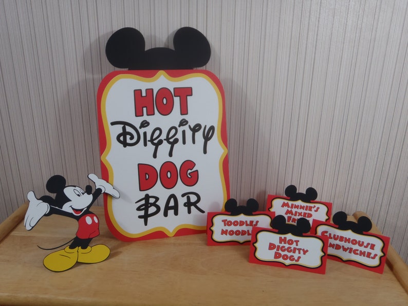 Mickey Mouse Birthday Party Sign, We've Got Ears Say Cheers Party Decoration, Mickey Mouse Clubhouse Mickey Mouse Ears by FeistyFarmersWife image 5