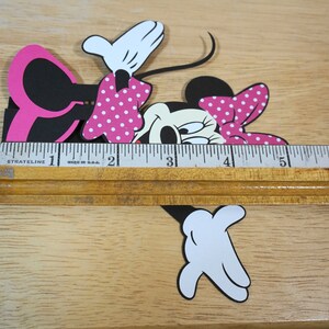 Minnie Mouse Birthday Hot Diggity Dog Bar Sign Hot Pink Party Decorations by FeistyFarmersWife image 4