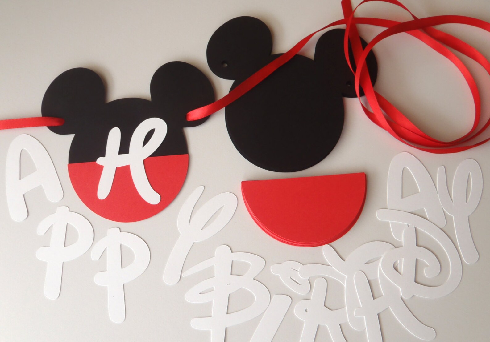 Гирлянда минни маус своими руками