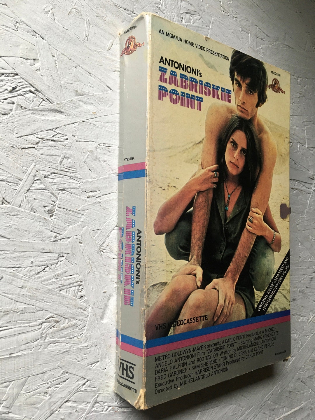 Zabriskie Point Vhs Tape Antonioni Pink Floyd Jerry Garcia Etsy