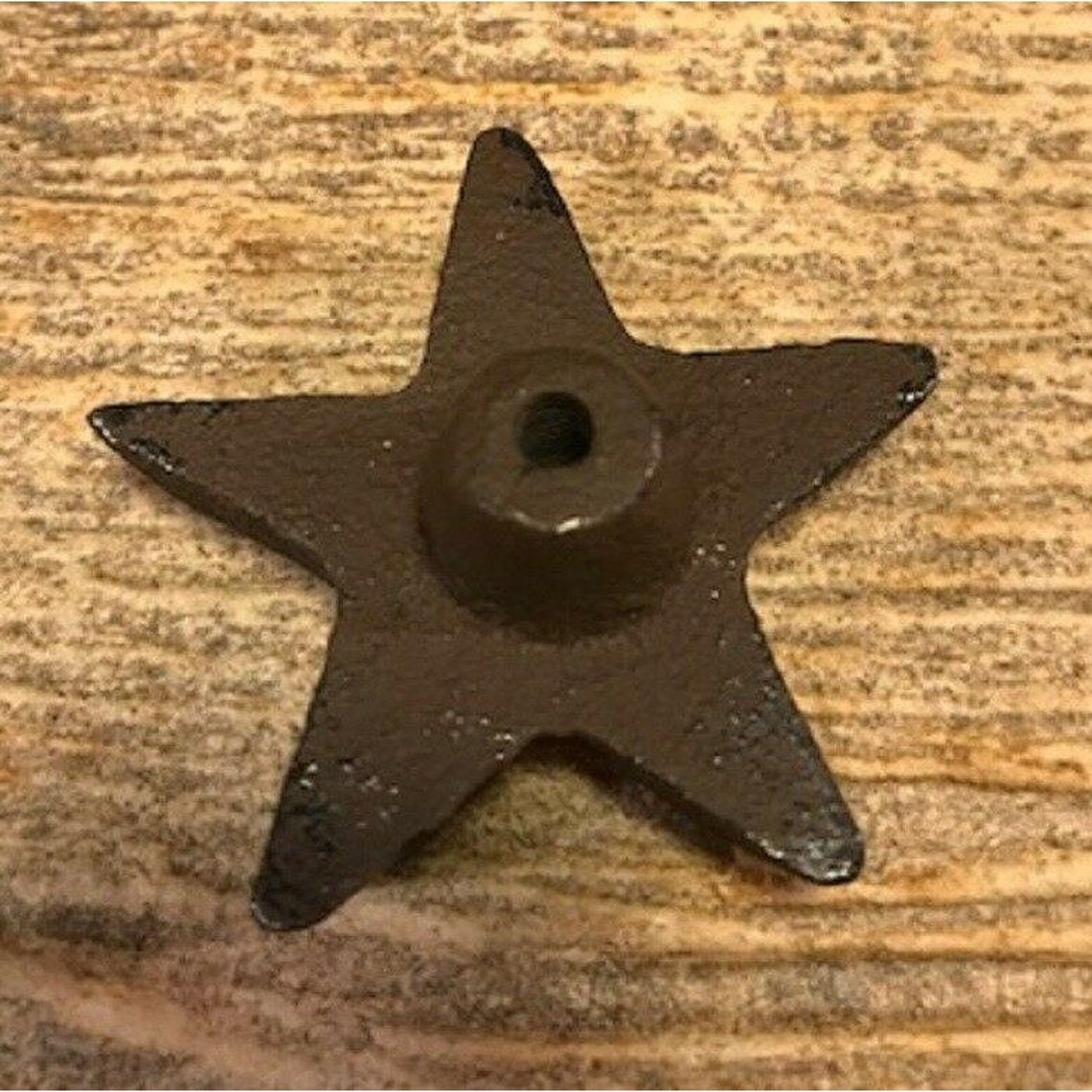 TWO Cast Iron Rustic Star Drawer Pulls 10310 Etsy